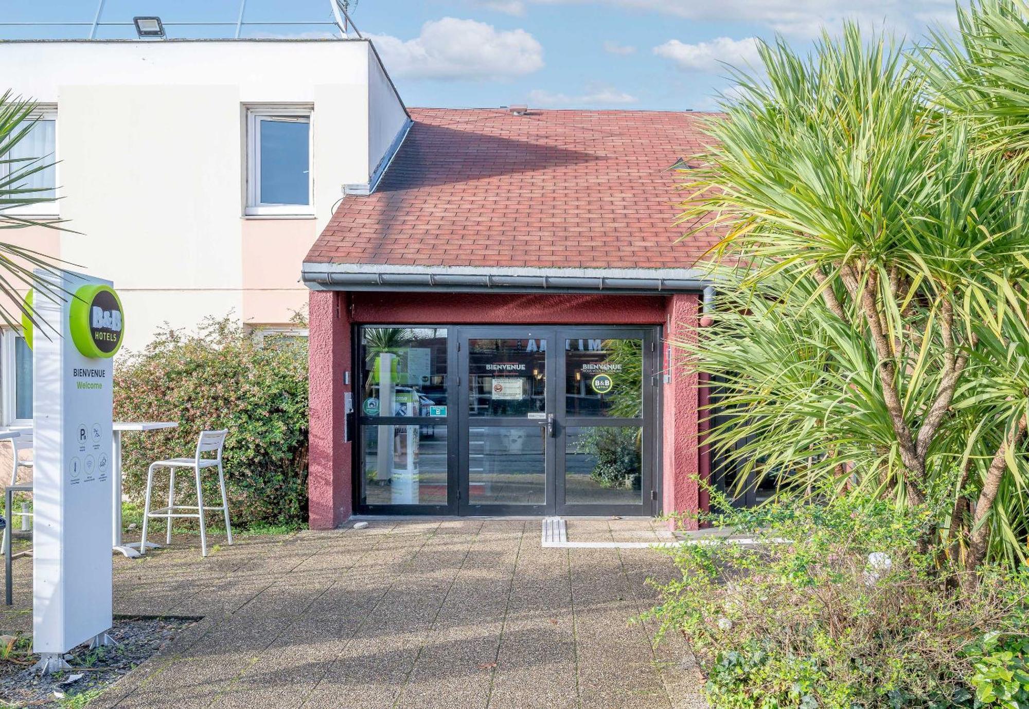 B&B Hotel Bordeaux Merignac Cadera Aeroport Eksteriør bilde