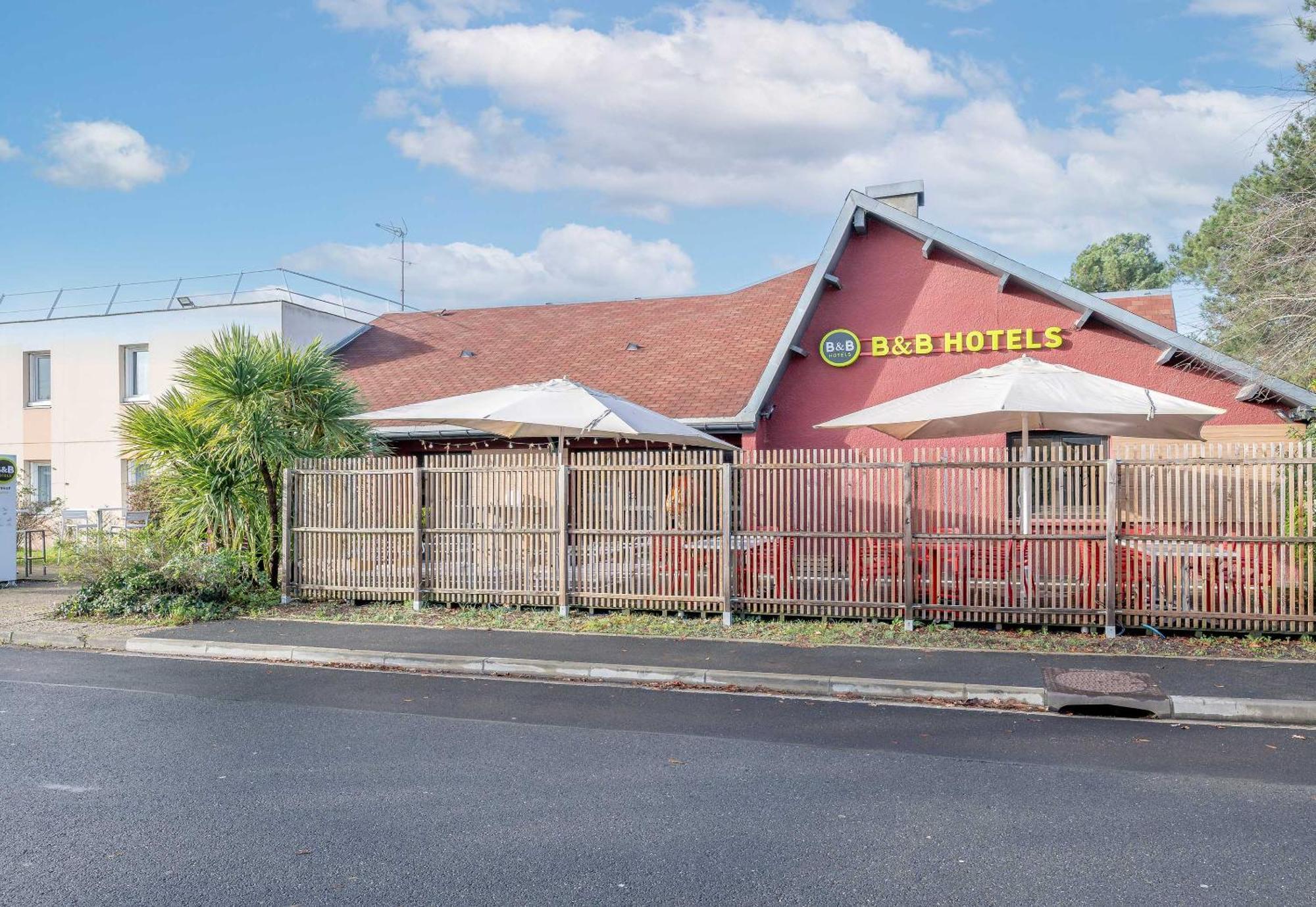 B&B Hotel Bordeaux Merignac Cadera Aeroport Eksteriør bilde
